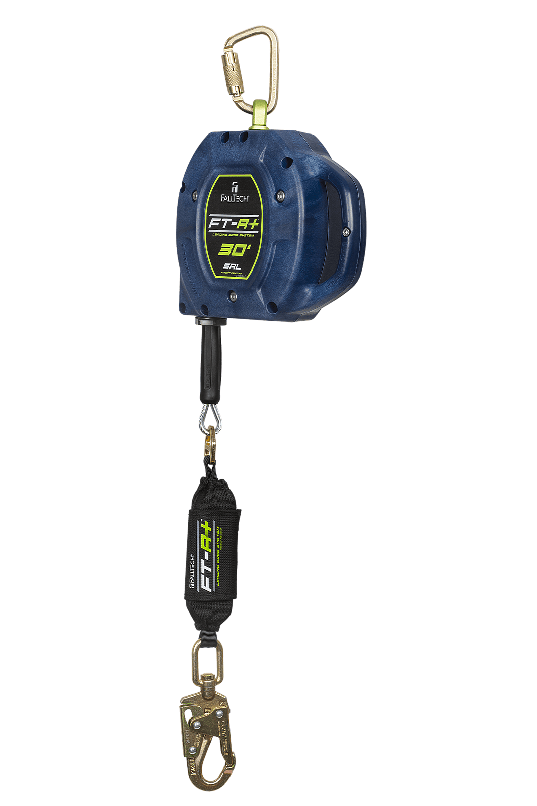 FallTech FT-R+ Class 2 Leading Edge SRL with 30' Galvanized Steel Cable, Field Replaceable Cable