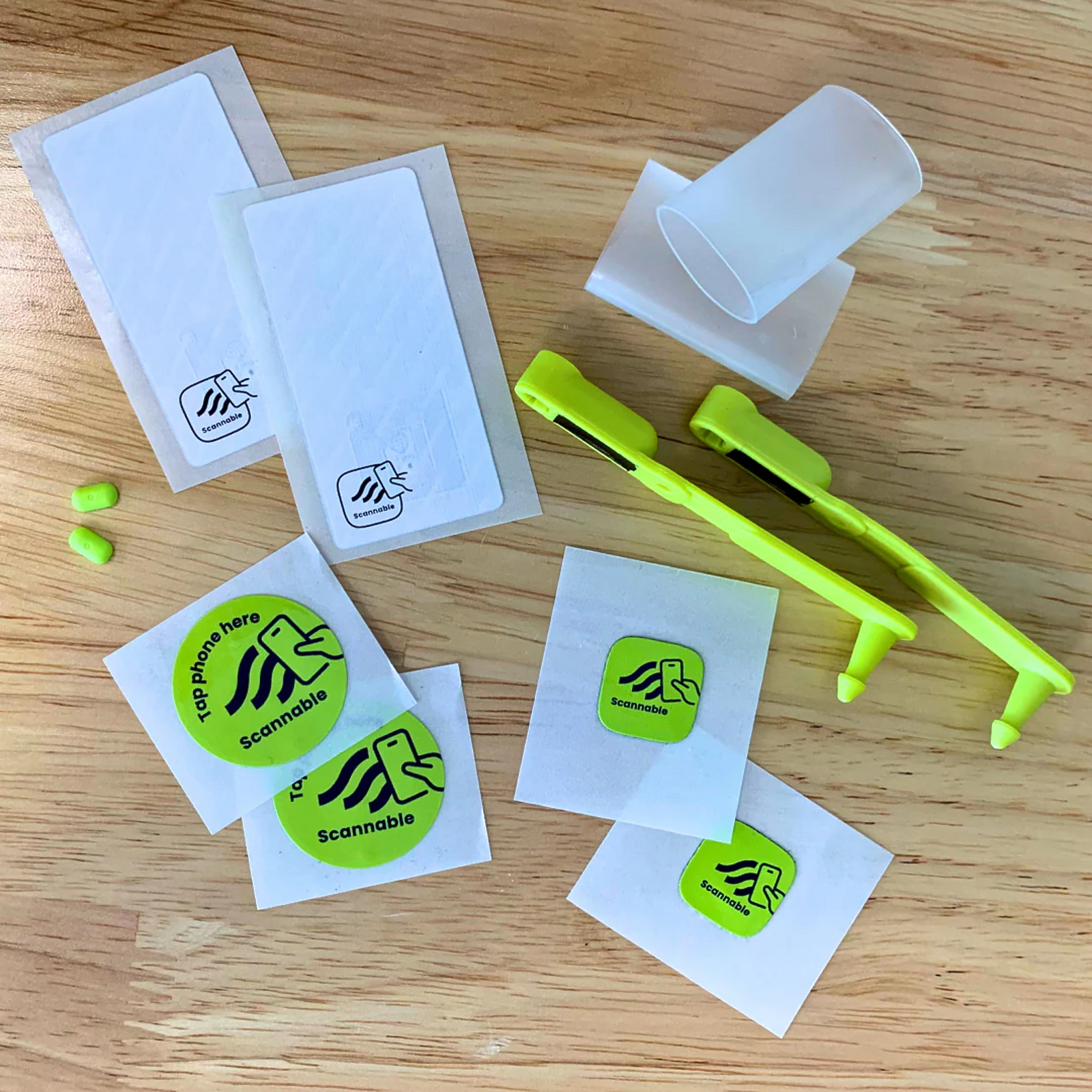 Scannable NFC Tag Sample Pack