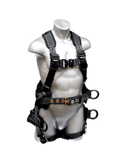 Elk River Peregrine PS Tower Harness 6 Aluminum D-Ring, QC Chest and Leg Straps
