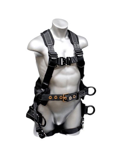 Elk River Peregrine PS Harness 6 D-Ring Harness with Integrated Waist Belt, Quick Connect Chest and Leg Straps