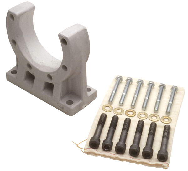 Hubbell AB Chance Capstan C-Bracket with Mounting Bolts