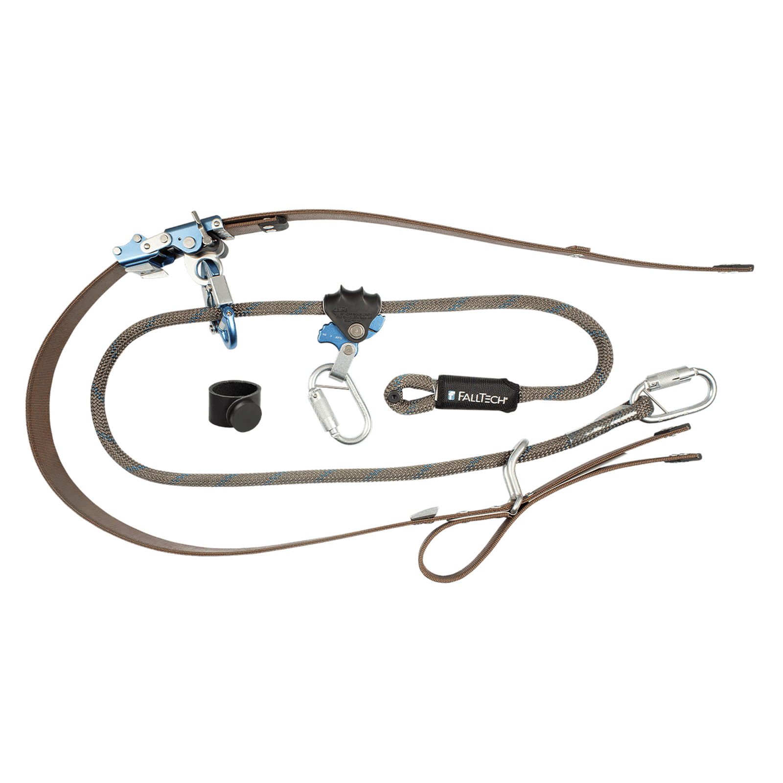 FallTech APEX Pro Adjustable Wood Pole Fall Restrict Device for Transmission Poles