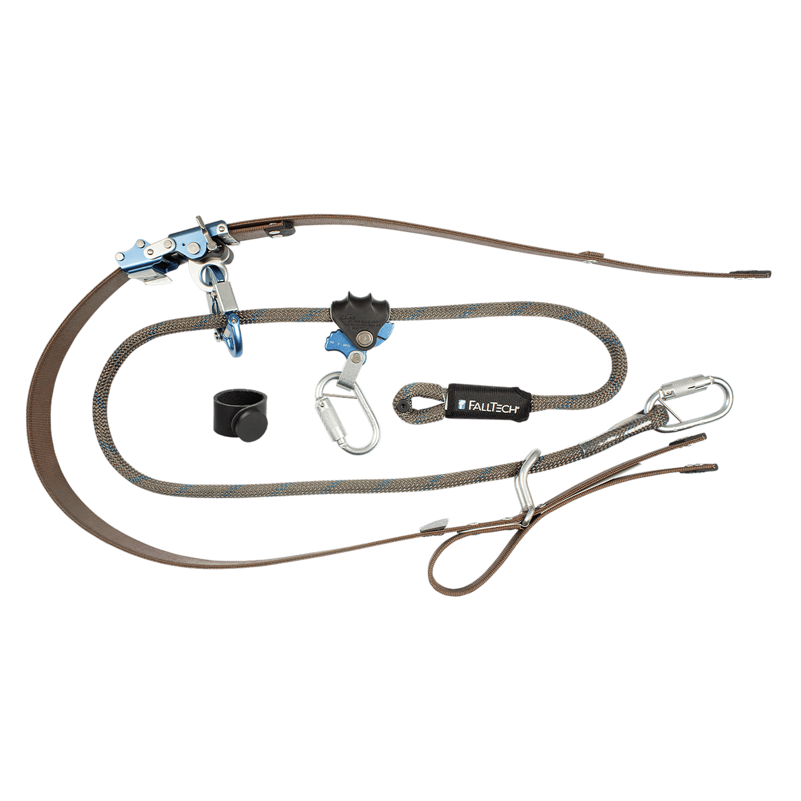 FallTech APEX Pro Adjustable Wood Pole Fall Restrict Device for Transmission Poles