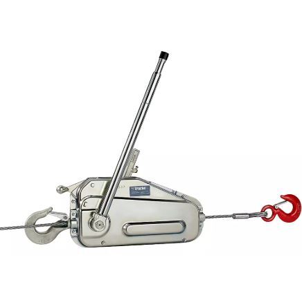 Tractel TU17 Tirfor Wire Rope Hoist – 1 ton / 2,000 lb. Capacity