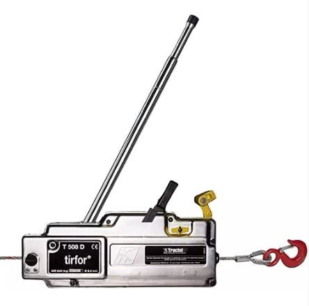 Tractel T508D Tirfor Wire Rope Hoist – 1 Ton / 2,000 lb. Capacity