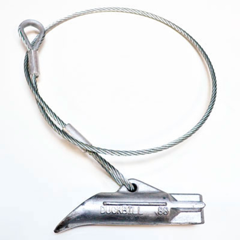 Duckbill Anchor 88-DB w/ 42in of Cable 1 anchor