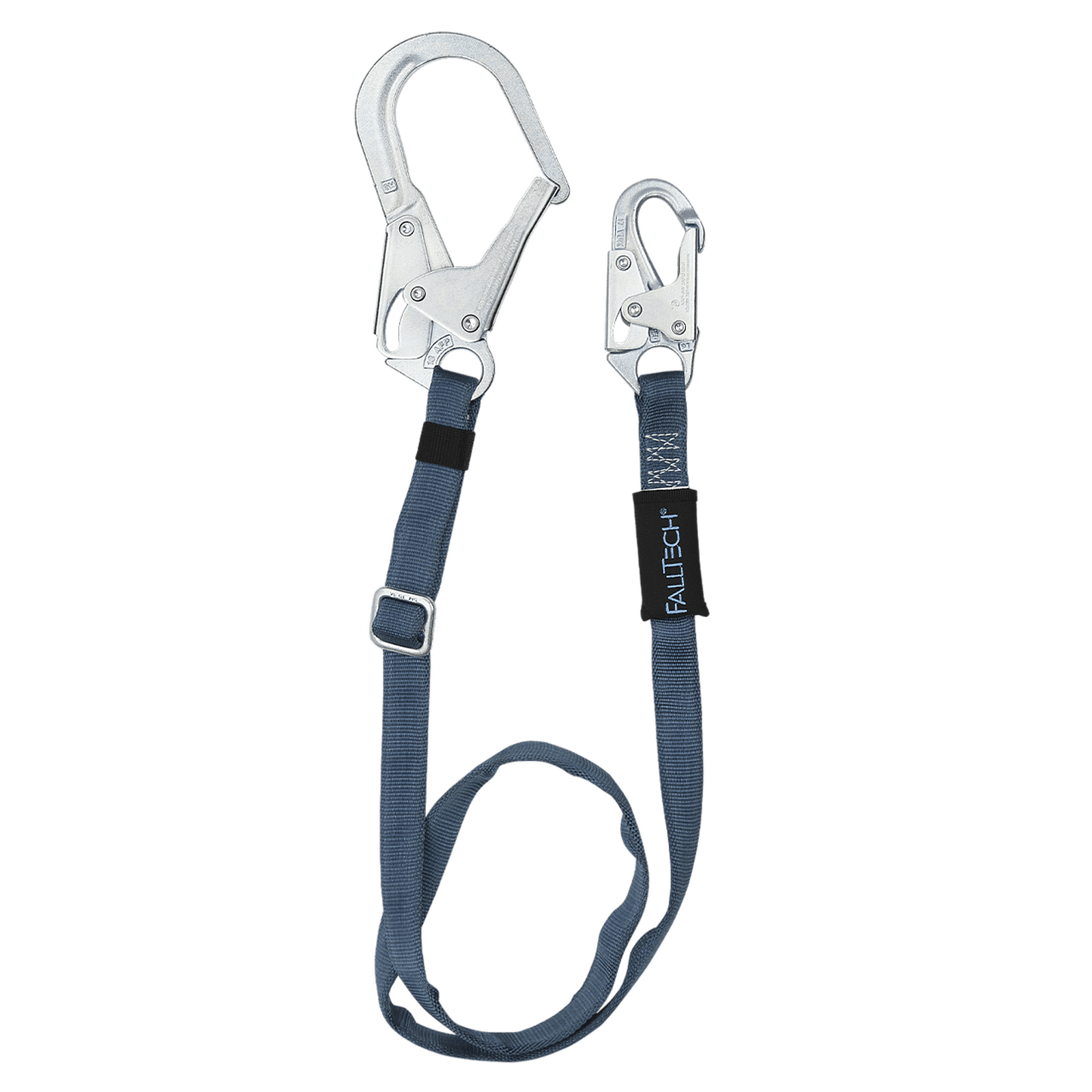 FallTech 4' to 6' Adjustable Length Restraint Lanyard with Steel Connectors
