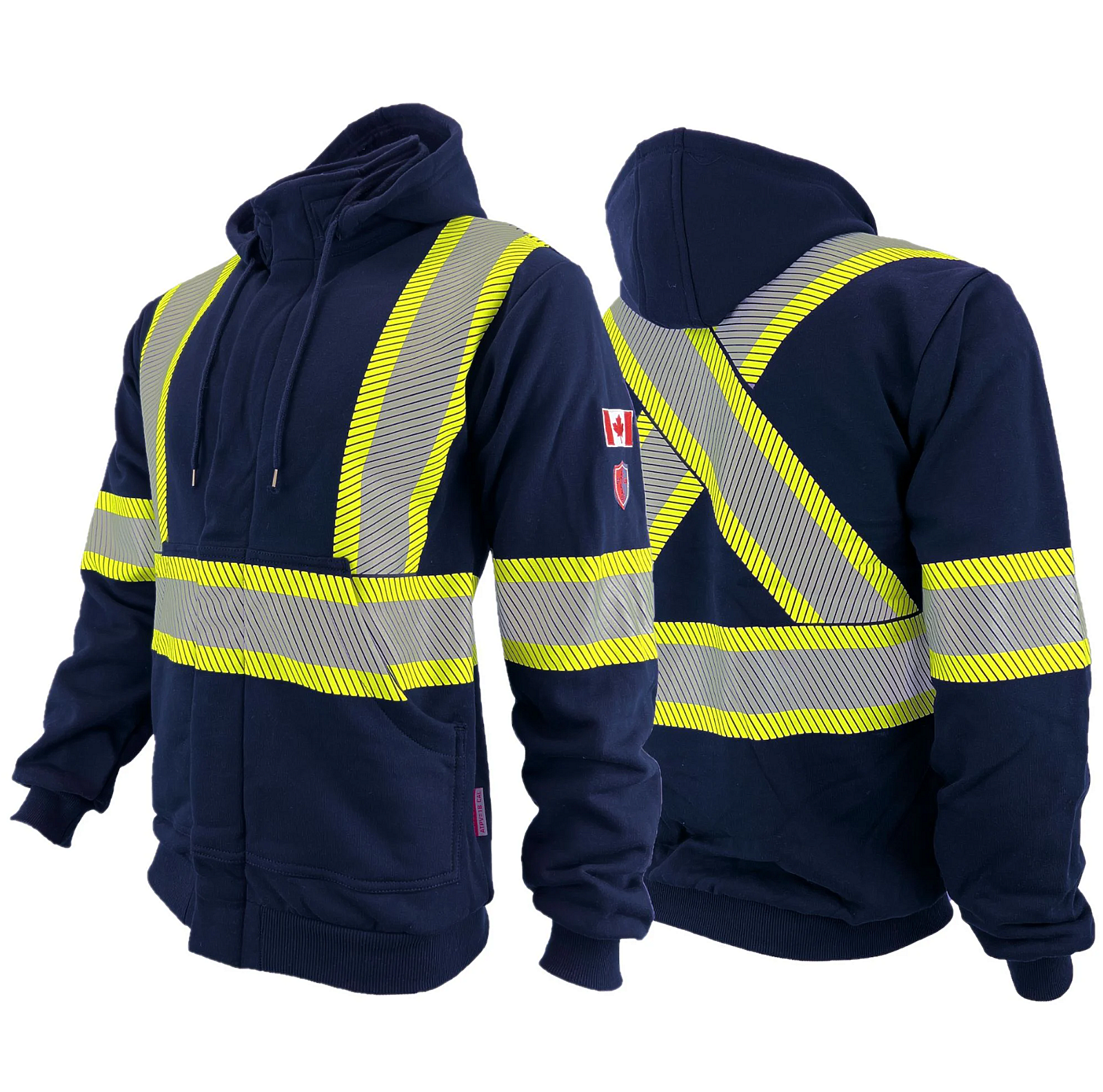 Atlas Guardian® FR/AR Hoodie Full Zip w/Striping