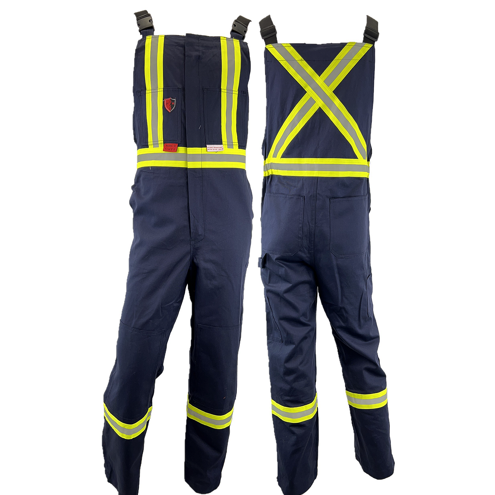 Atlas Guardian® FR/AR Summer Bibs w/ Reflective Striping