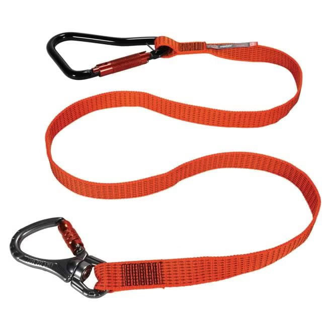 Ergodyne Squids 3149 Tool Lanyard - XL Locking Carabiner and Swivel Carabiner