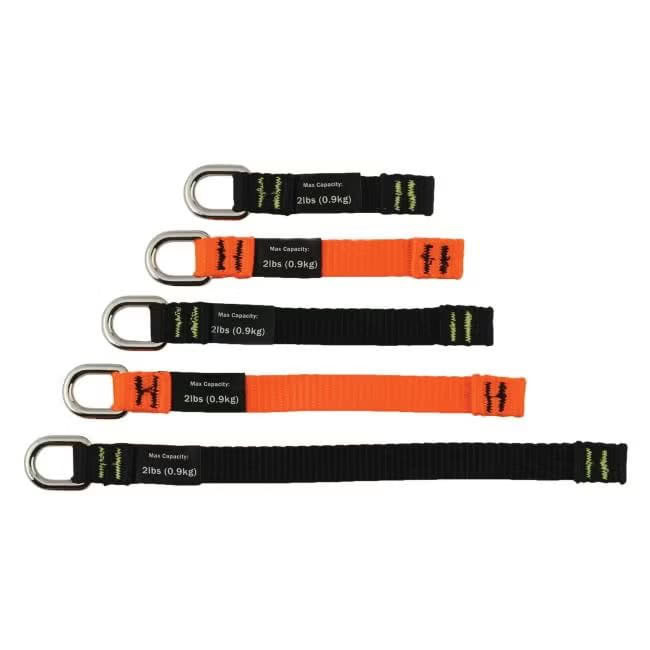 Ergodyne Squids 3700 Web Tool Tether Attachment - D-Ring Tool Tails
