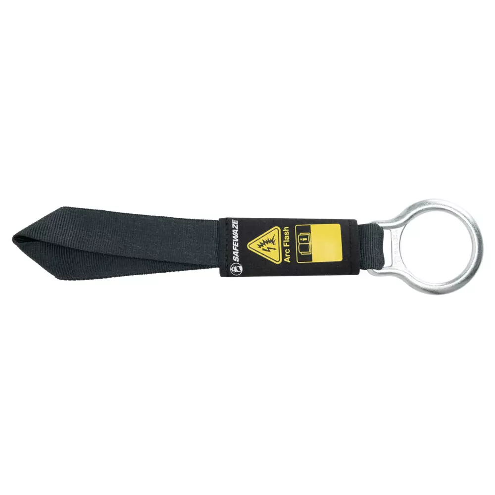 Safewaze 12″ Arc Flash D-Ring Extender: Soft Loop, D-ring