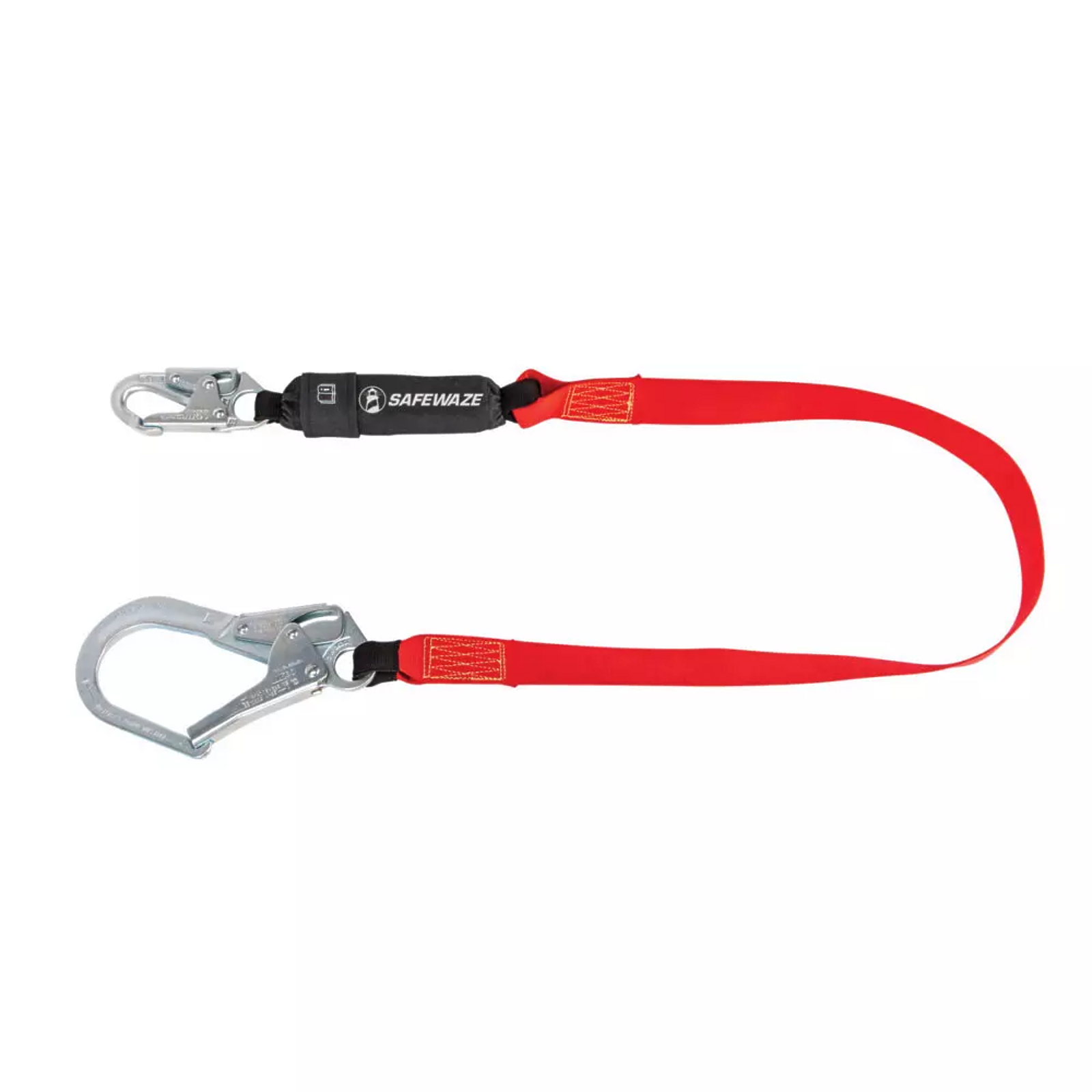 Safewaze Welding 6′ Energy Absorbing Lanyard: Rebar Hook