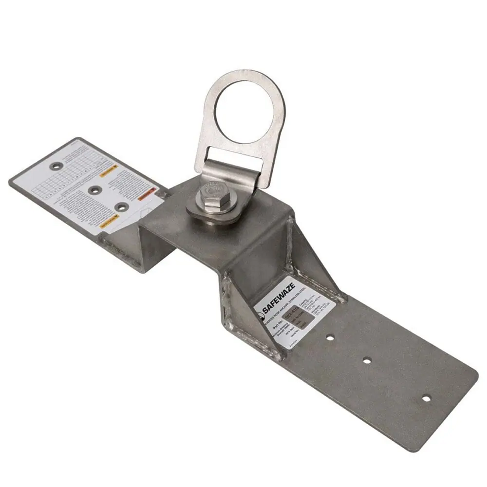 Safewaze Corrugated Roof Anchor: Stainless Steel