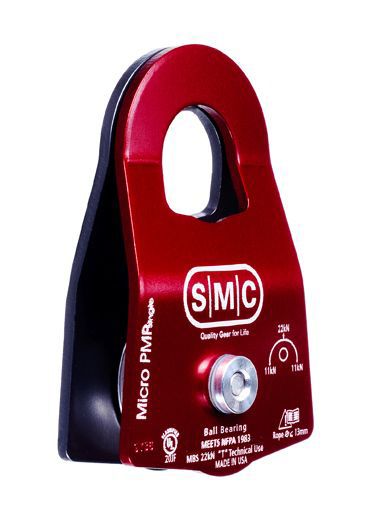 SMC Micro Single Aluminum Prusik Minding Pulley