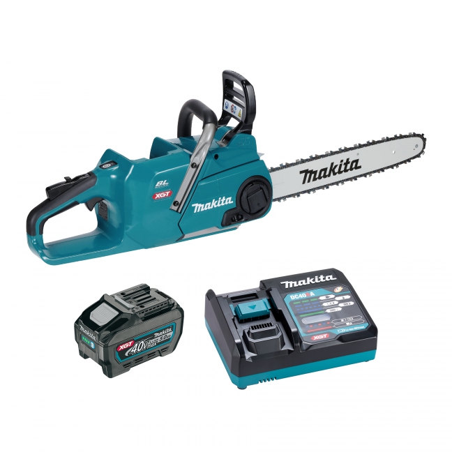Makita 40Vmax XGT Brushless 16" Rear Handle Chainsaw, 5.0Ah x1Kit