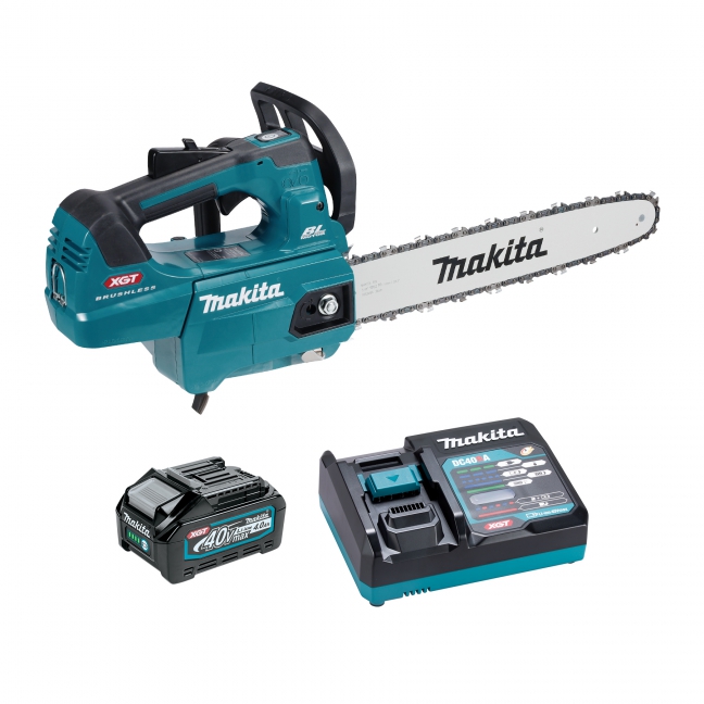 Makita 40Vmax XGT Brushless 14" Top Handle Chainsaw, 4.0Ah x1Kit