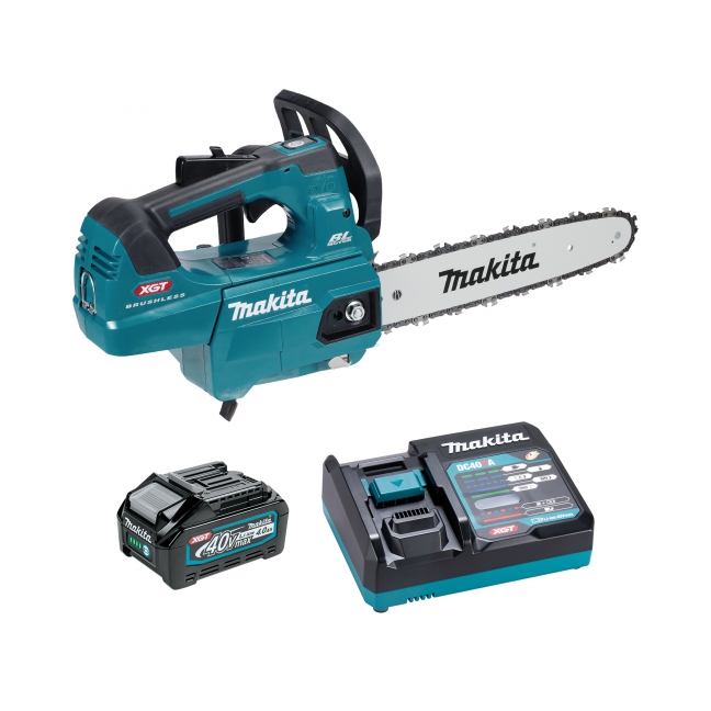 Makita 40Vmax XGT Brushless 12" Top Handle Chainsaw, 4.0Ah x1Kit