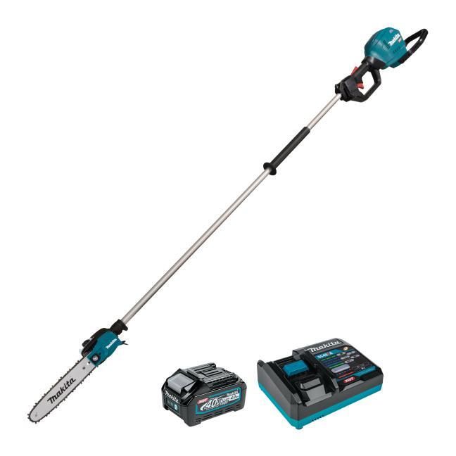 Makita 40Vmax XGT Brushless 10" Pole Chainsaw, 4.0Ah x1Kit
