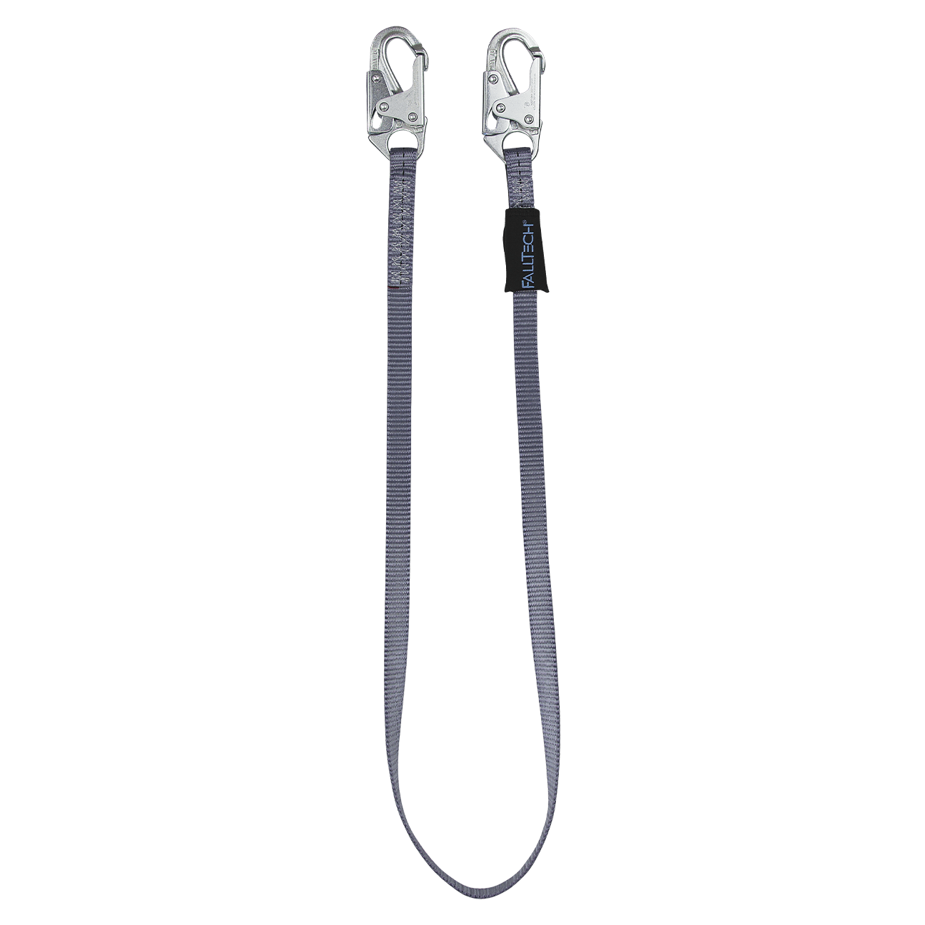 FallTech 6' Web Restraint Lanyard, Fixed-length with Steel Snap Hooks