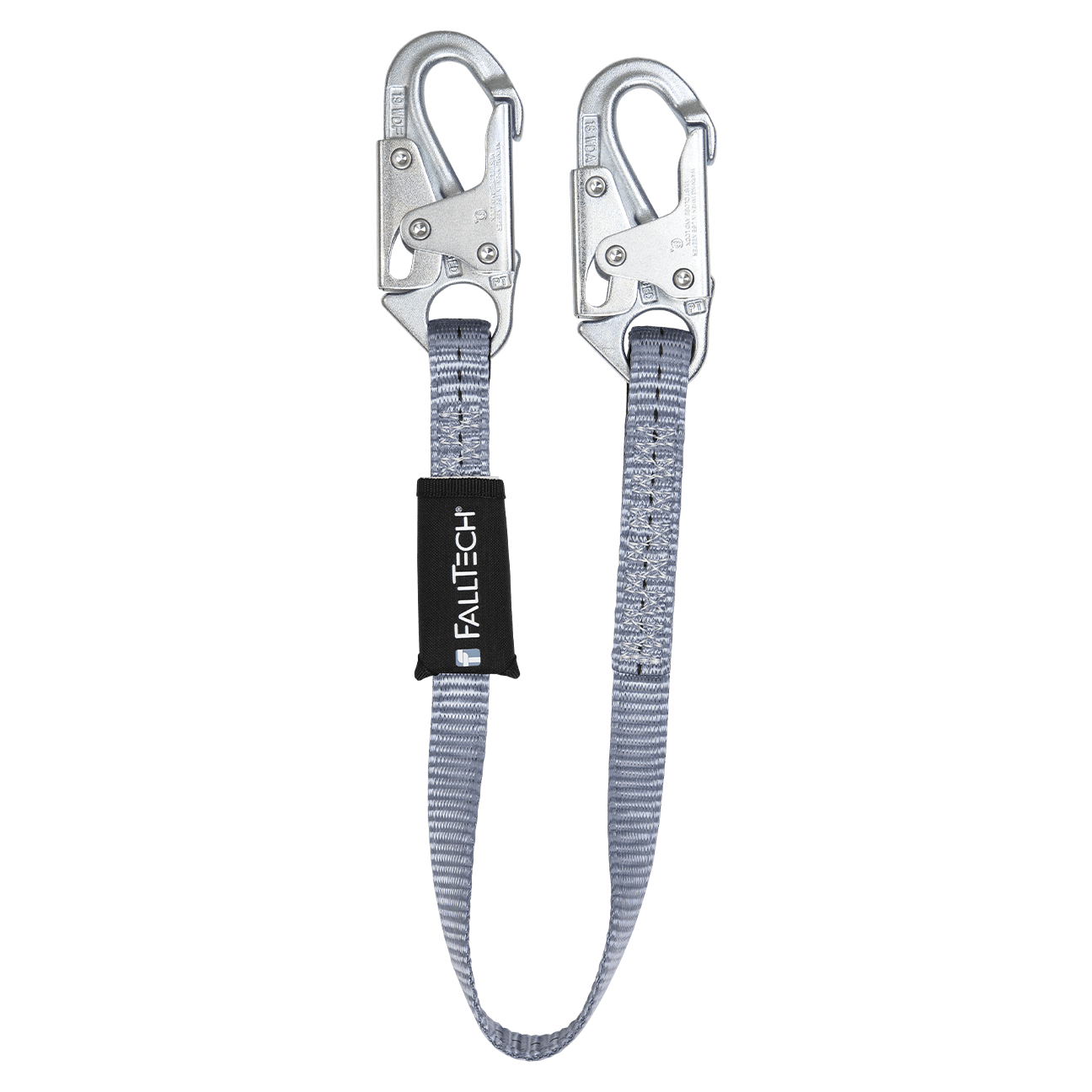 FallTech 3' Web Restraint Lanyard, Fixed-length with Steel Snap Hooks ...
