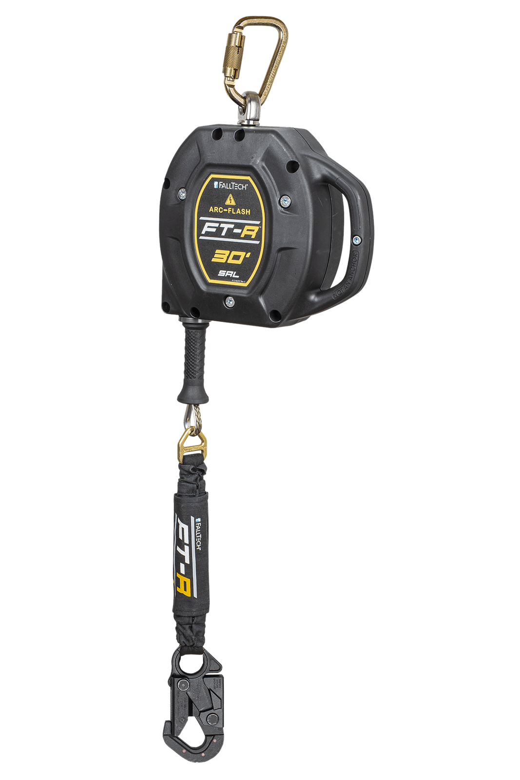 Falltech FT-R Arc-Flash Class 1 SRL with 30' Technora Rope with Dielectric Snap Hook (ANSI)