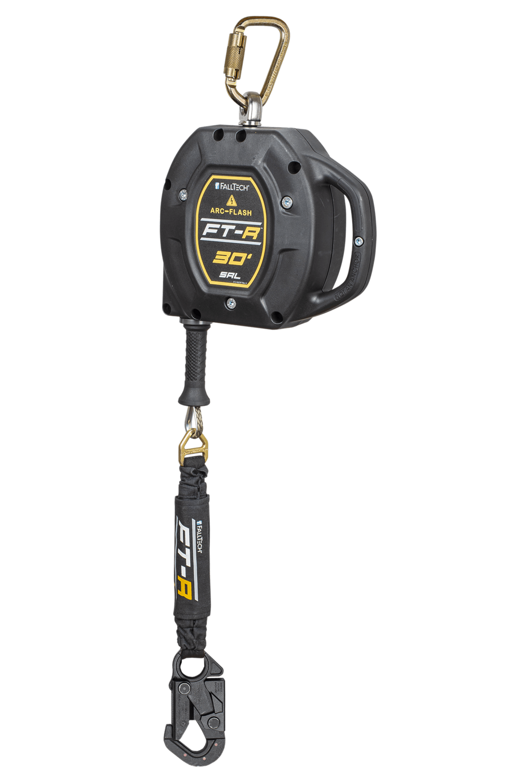 Falltech FT-R Arc-Flash Class 1 SRL with 30' Technora Rope with Dielectric Snap Hook (ANSI)