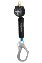 Falltech 6' DuraTech Mini Class 1 Personal SRL-P with Steel Rebar Hook (ANSI) - Falltech 6' DuraTech Mini Class 1 Personal SRL-P with Steel Rebar Hook (ANSI)
