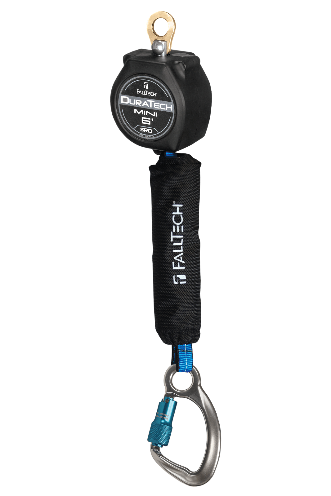 Falltech 6' DuraTech Mini Class 1 Personal SRL-P with Aluminum Carabiner (ANSI)
