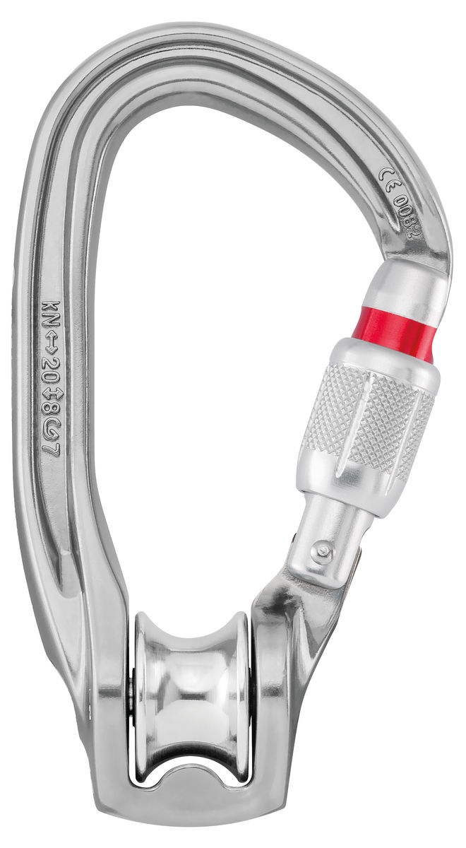 Petzl ROLLCLIP Z pulley carabiner