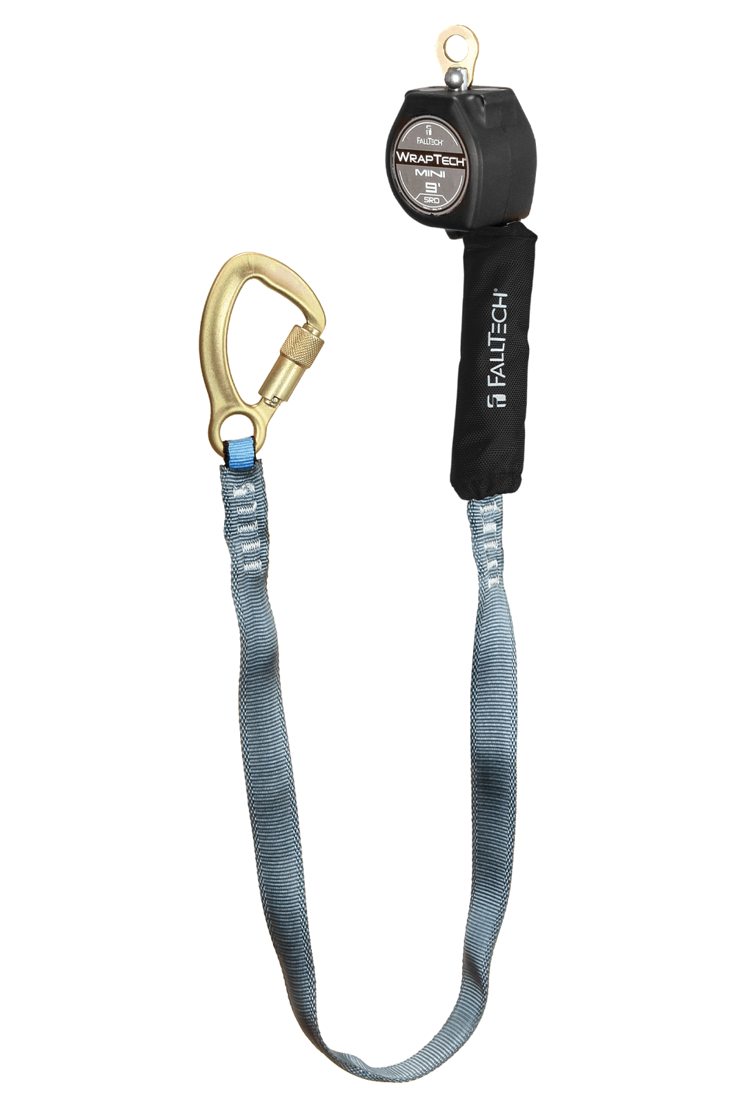 Falltech 9' WrapTech Mini Personal SRL with Steel 5k Carabiner (OSHA)