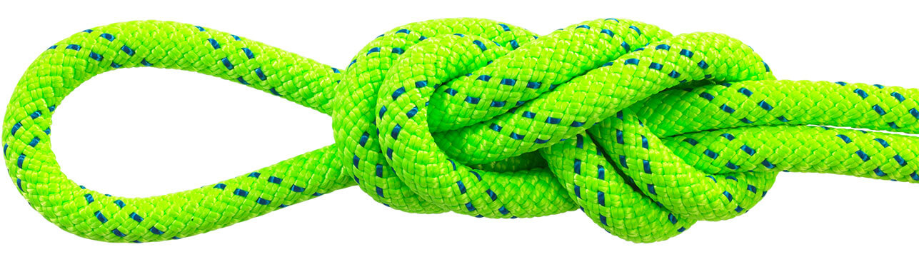 TEUFELBERGER KMIII 7/16x150' Static Climbing Rescue Caving Rope Polyester Green 