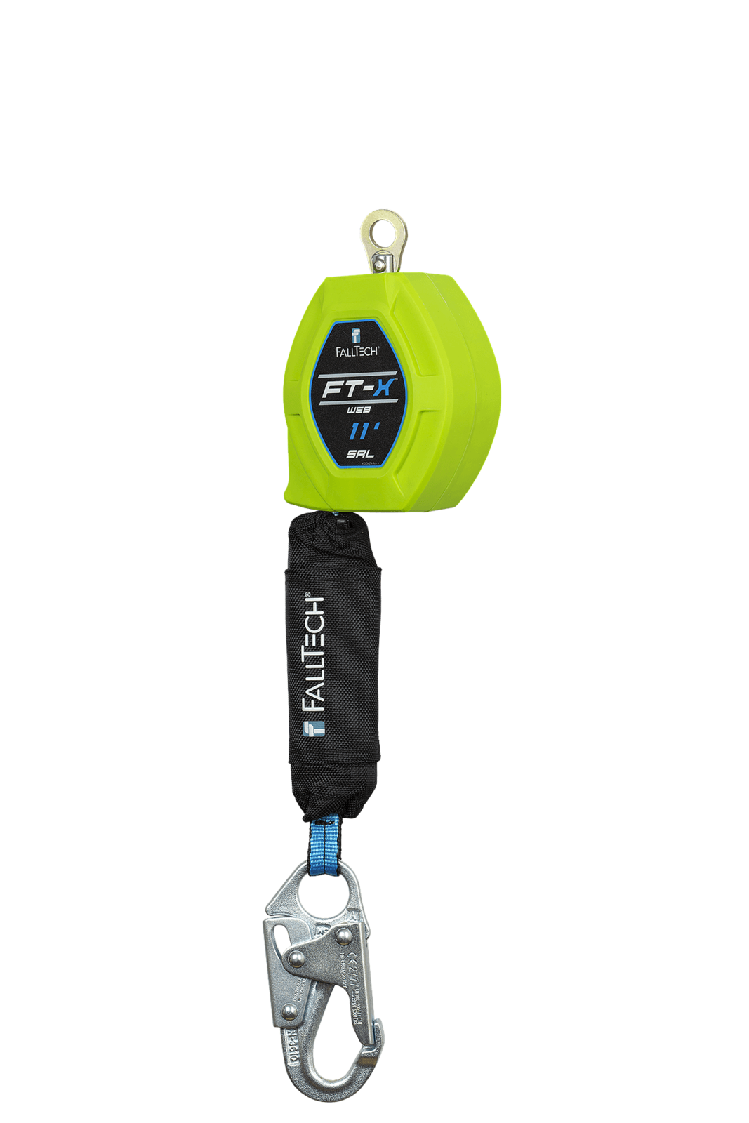 Falltech 11' FT-X Web Class 1 SRL-P with Steel Snap Hook (ANSI/CSA)
