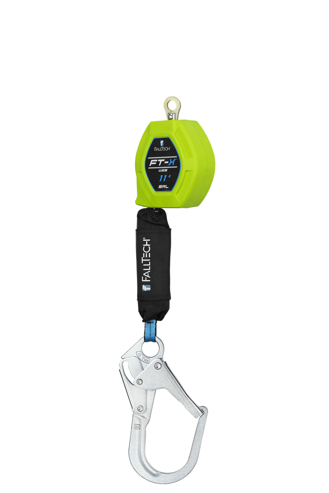 Falltech 11' FT-X Web Class 1 SRL-P with Steel Rebar Hook (ANSI/CSA)