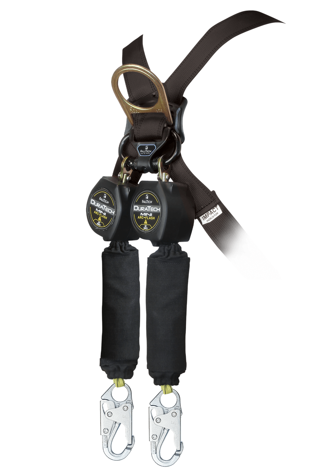 Falltech 6' Arc Flash DuraTech Mini Class 1 Personal SRL-P with Steel Snap Hooks, Includes Steel Dorsal Connecting Carabiner (ANSI)