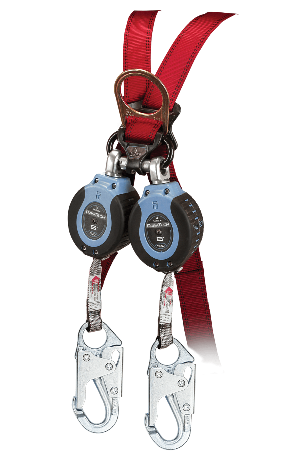 Falltech 6' DuraTech Personal SRL with Steel Snap Hooks (ANSI)