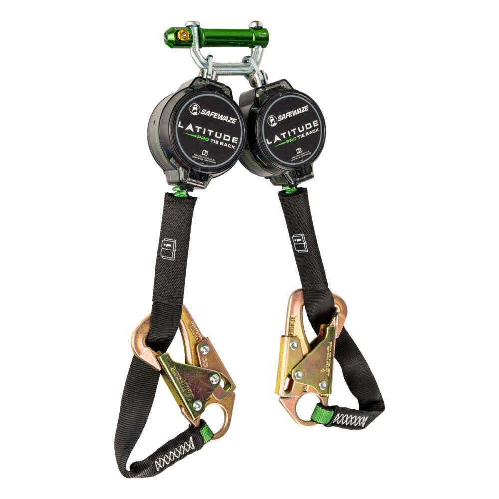Safewaze Latitude Pro Tie-Back 7′ Dual Web SRL-P
