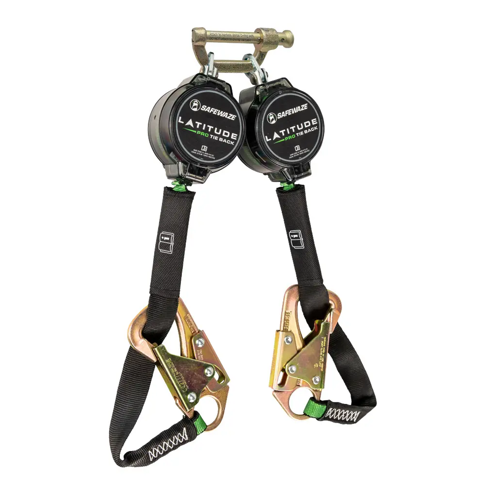 Safewaze Latitude Pro Tie-Back 7′ Dual Web SRL-P