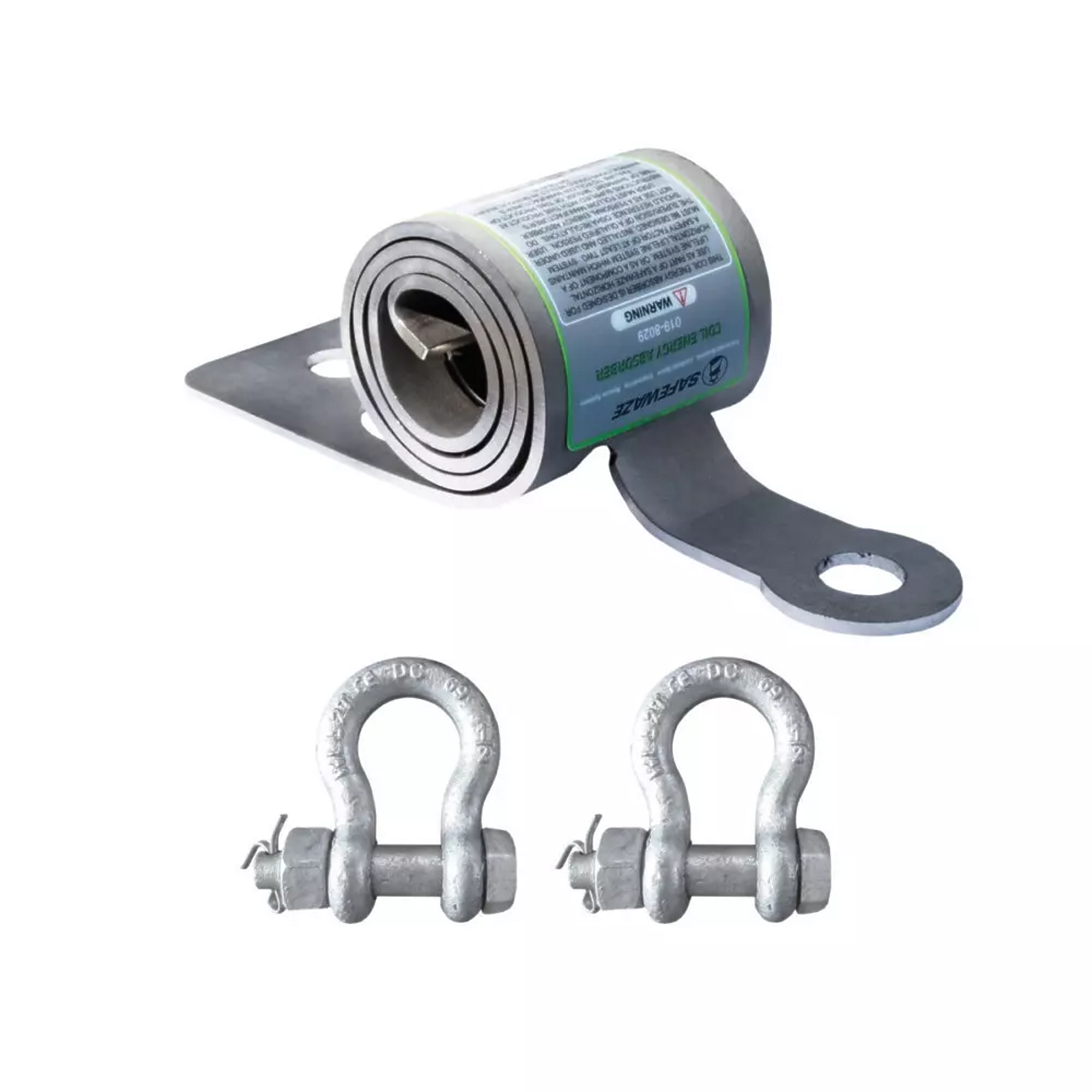 Safewaze Coil Energy Absorber: Shackles