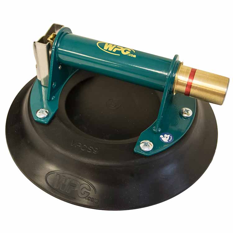 9″ Concave Vacuum Cup, Metal Handle