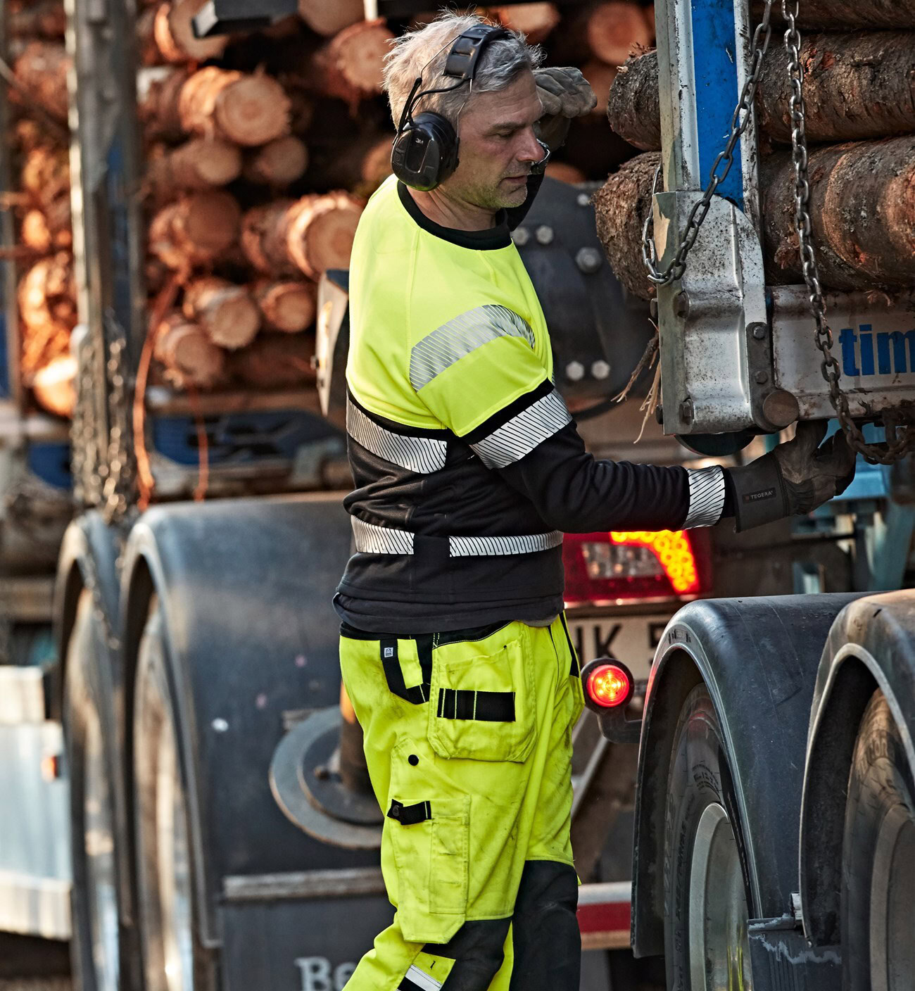 Fristads High Vis Long Sleeve T-shirt class 1 7519 THV(COMING SOON (13/10/2026)
