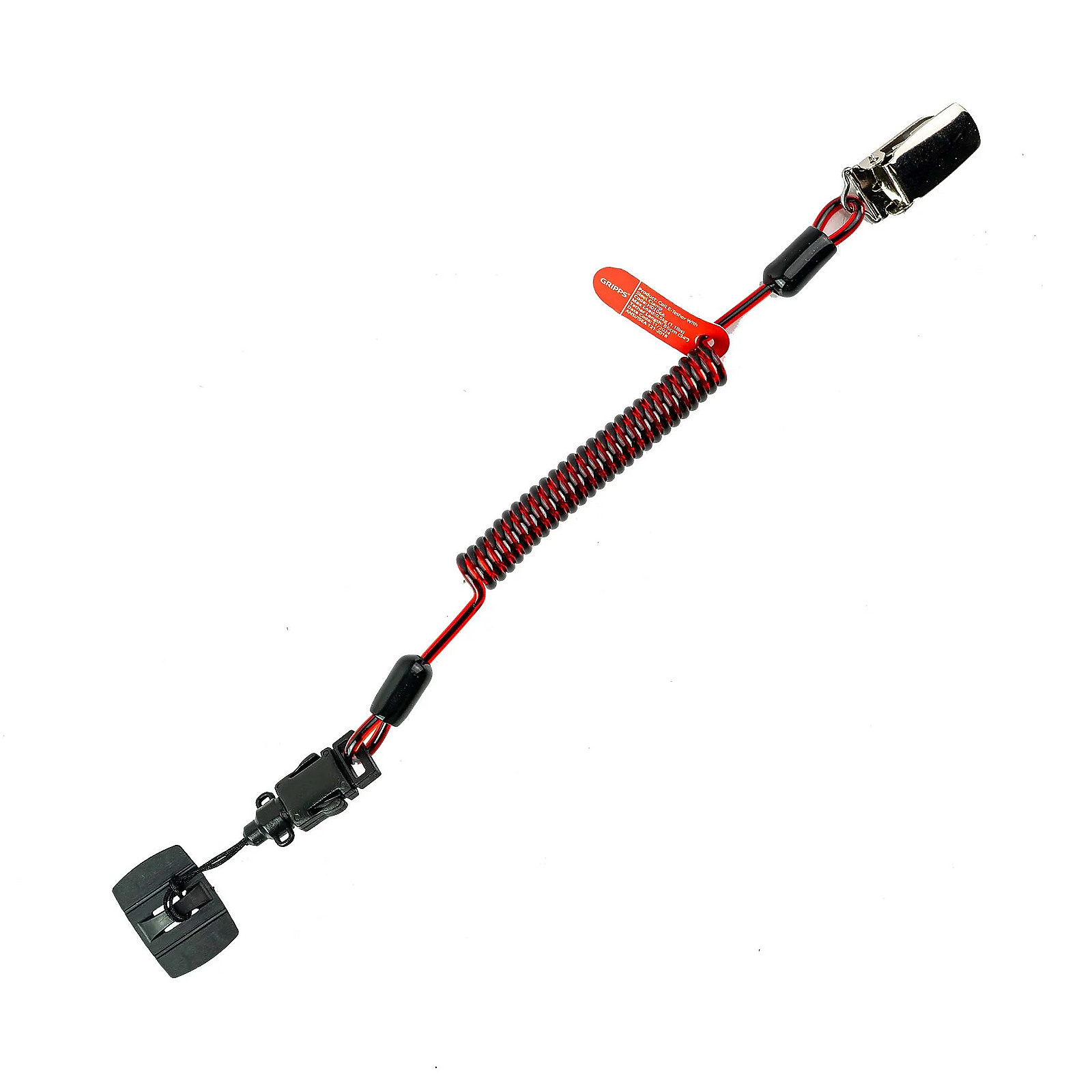 Gripps Coil E-Tether With Steel Clamp & E-Catch