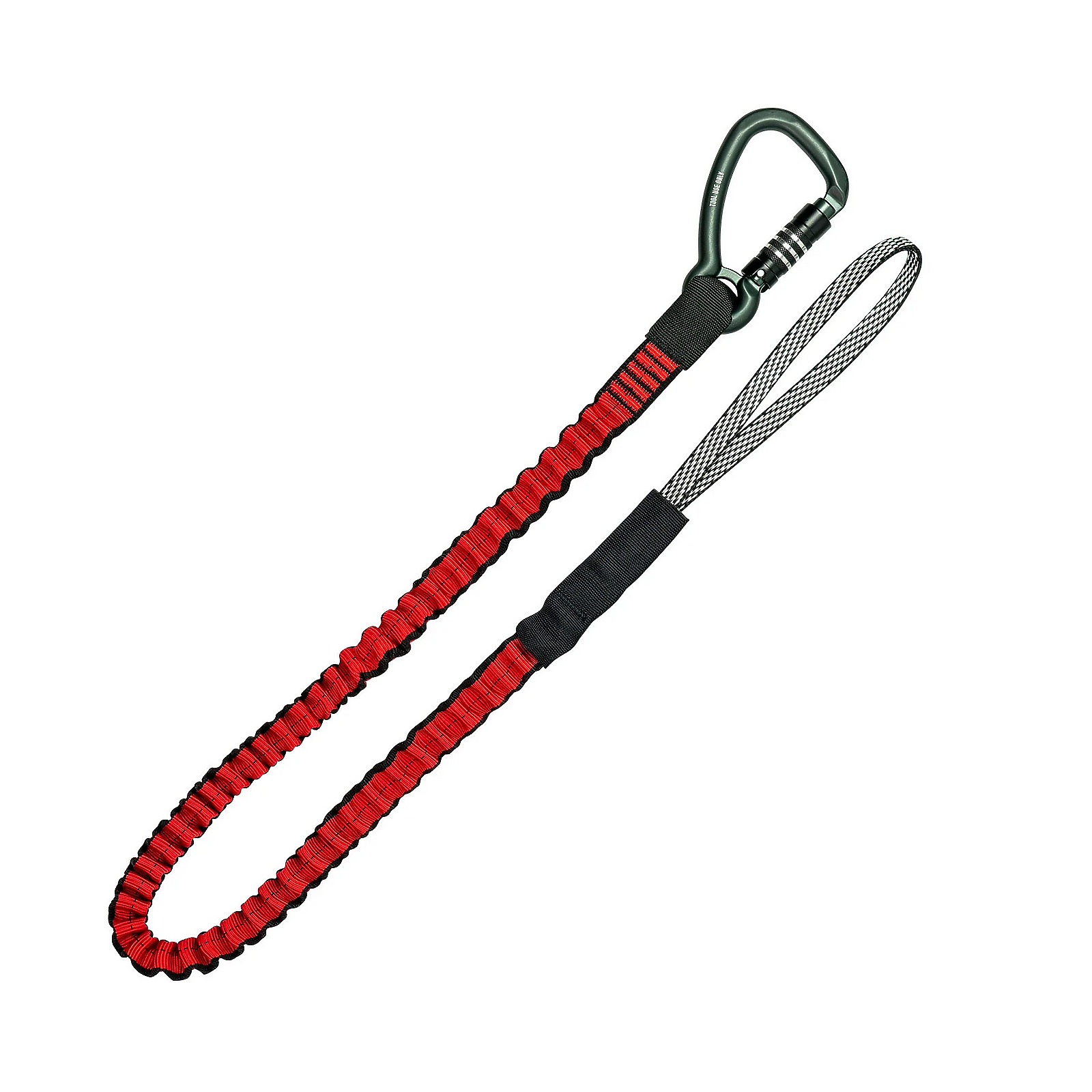 Gripps Bungee Tether Triple-Action Carabiner