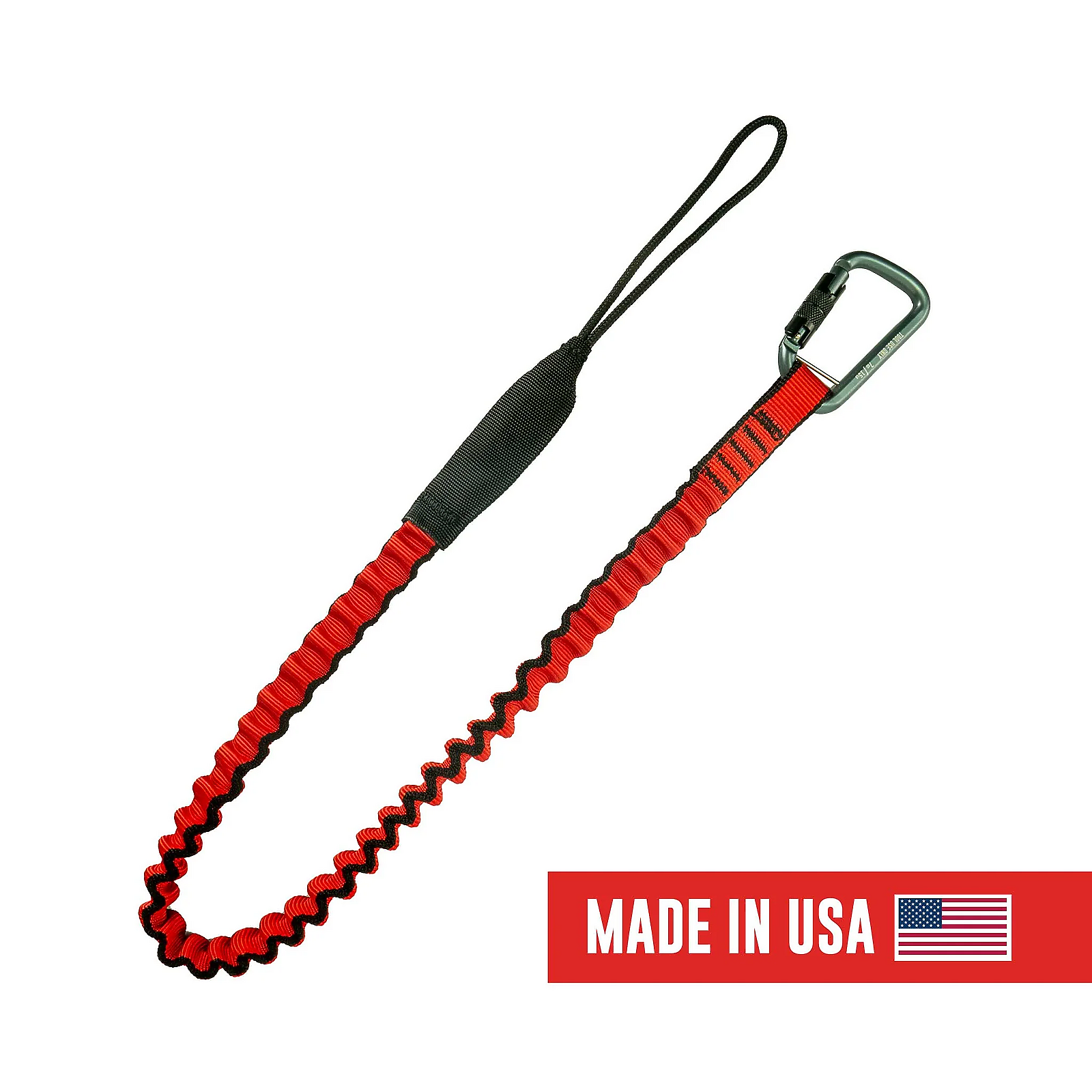 Gripps Bungee Tether Dual-Action Carabiner