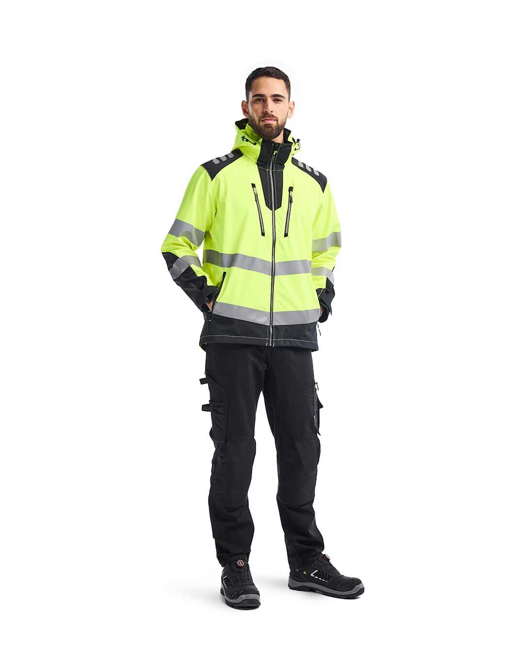 Blaklader 4788 Hi-Vis Softshell Jacket