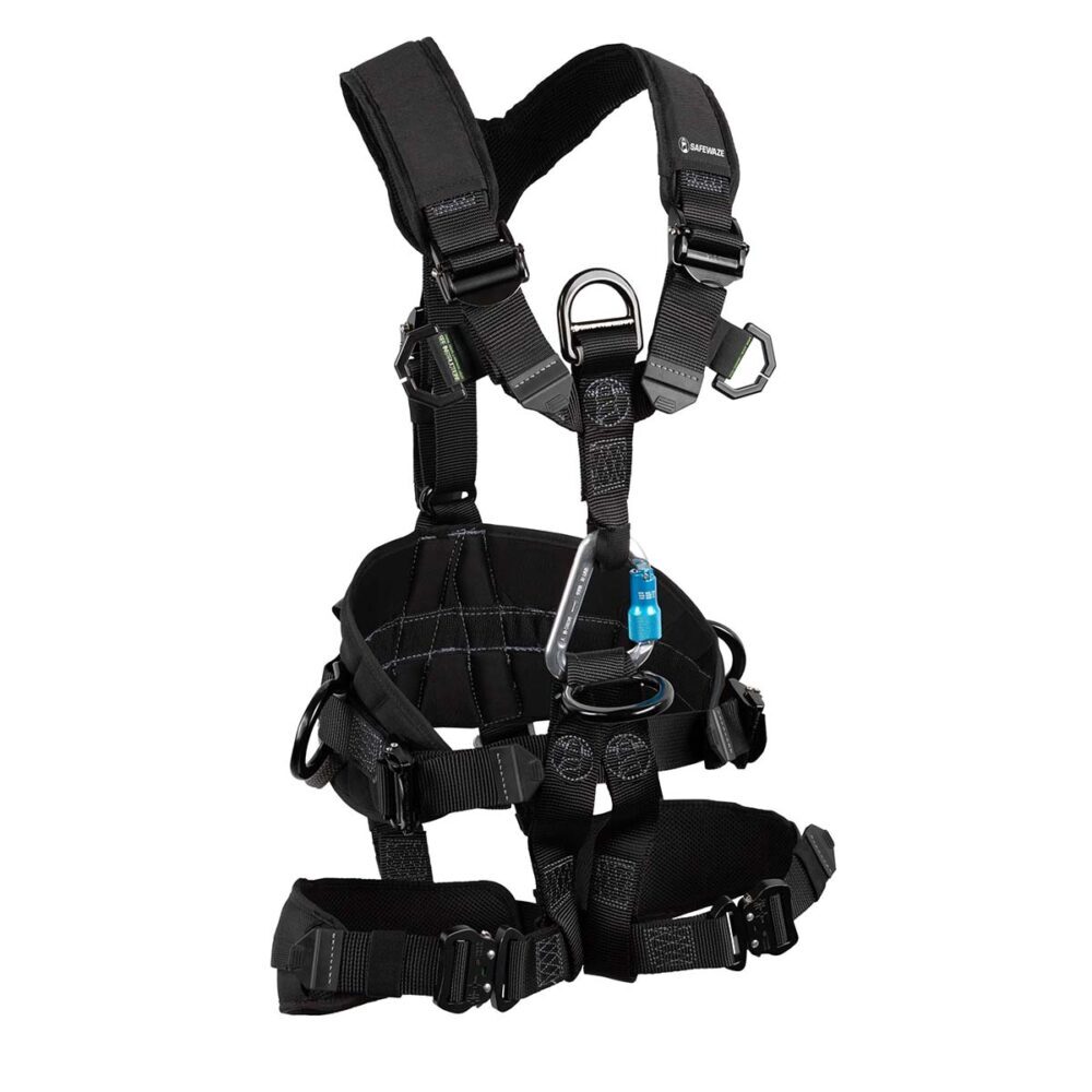 Safewaze Wind & Tower Harness: Alu 5D, Alu QC Legs
