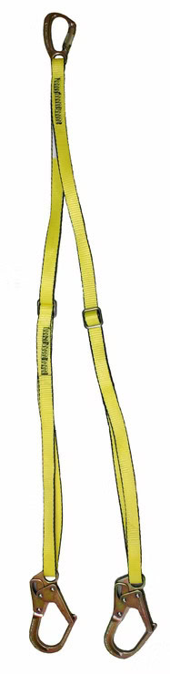 Safety Direct Twin Leg 1" Nylon Restraint Lanyard