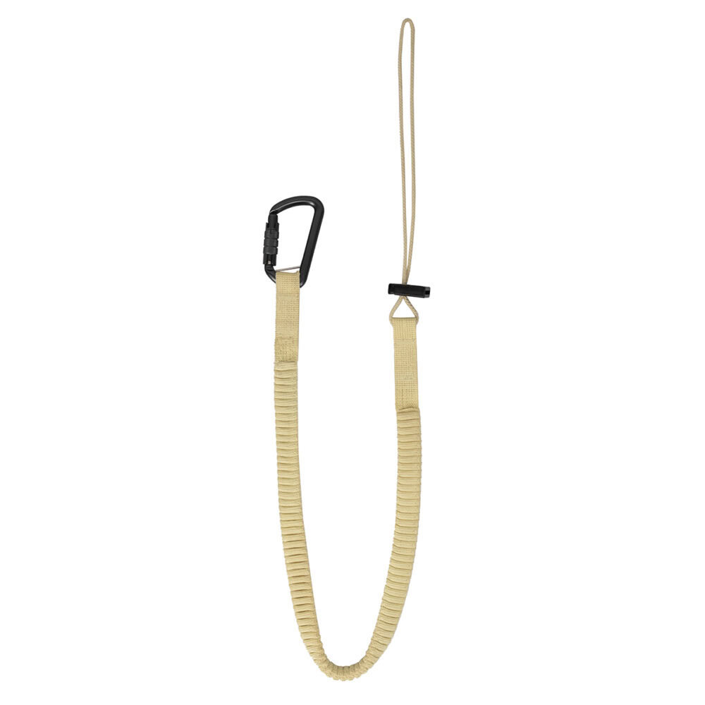Safewaze 15 lb. Arc Flash Elasticated Tool Tether: Carabiner, Cinch