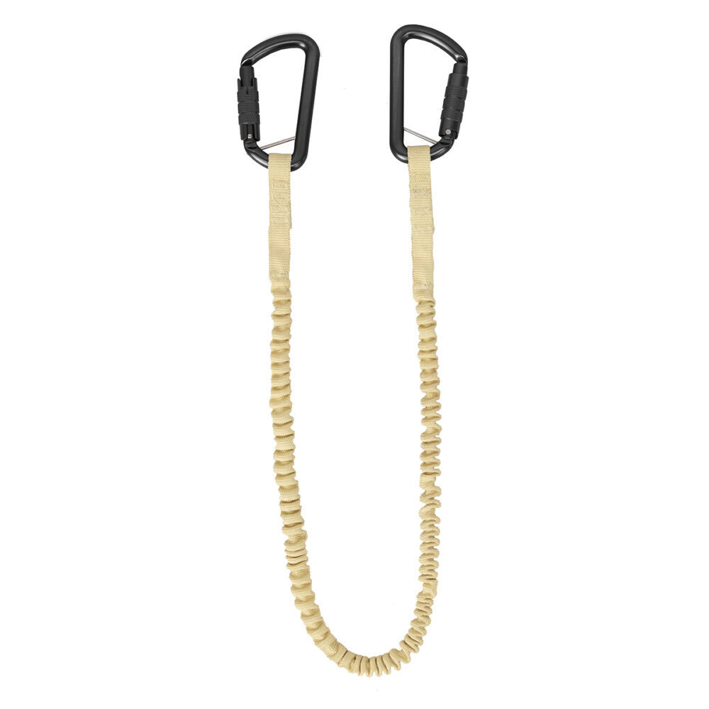 Safewaze 5 lb. Arc Flash Elasticated Tool Tether: 2 Carabiners