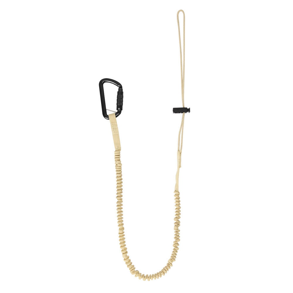 Safewaze 5 lb. Arc Flash Elasticated Tool Tether: Carabiner, Cinch
